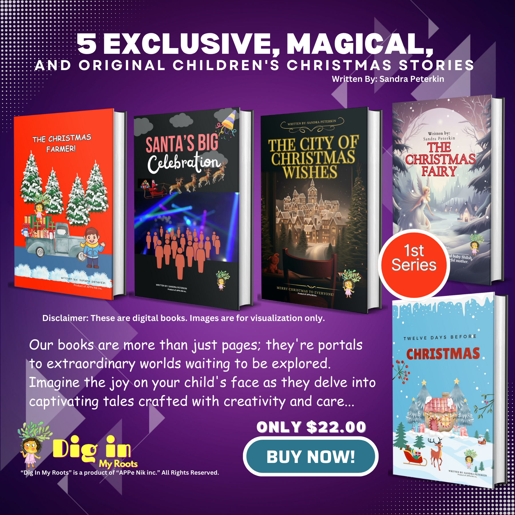 5 Exclusive Magical and Original Children's Christmas Stories