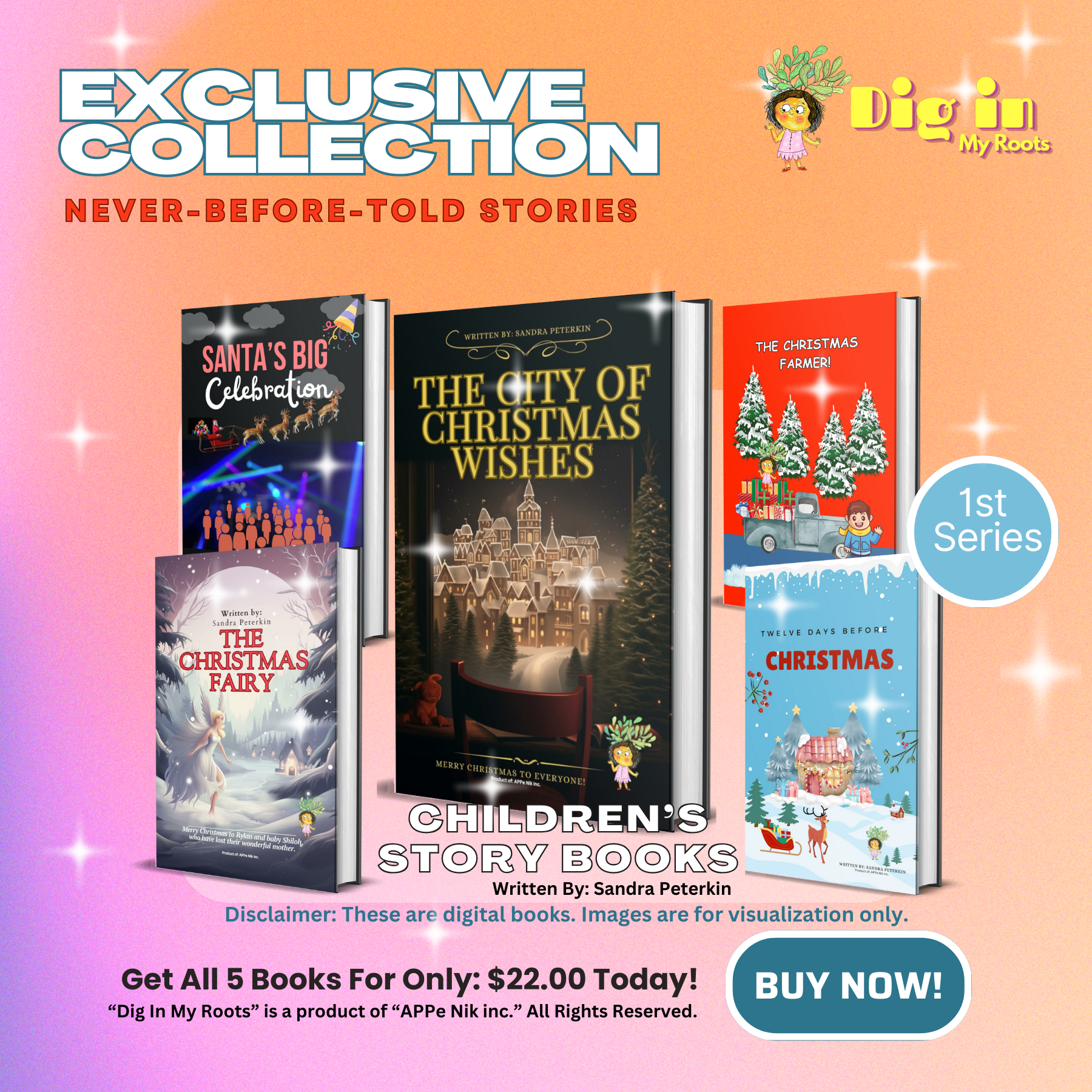 5 Exclusive Magical and Original Children's Christmas Stories